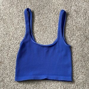 Free People Movement Ribbed Crop Top